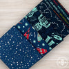 321 Blast Off Galaxy Custom Fat Quarter Bundle Galaxy Night Sky by Stacy Iest Hsu for Moda Fabrics | 5 Fat Quarters
