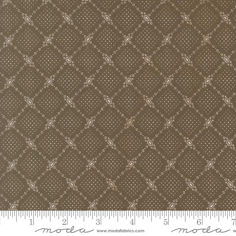 PRESALE Butternut and Sage Autumn Trellis Earth Yardage by Fig Tree & Co for Moda Fabrics | 35448 20