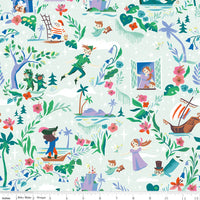 PRESALE Forever Neverland Main Mist Yardage by Jill Howarth for Riley Blake Designs | C15900-MIST