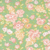 Portofino Tuscan Blooms Azure Yardage by Fig Tree & Co for Moda Fabrics | 35390 20