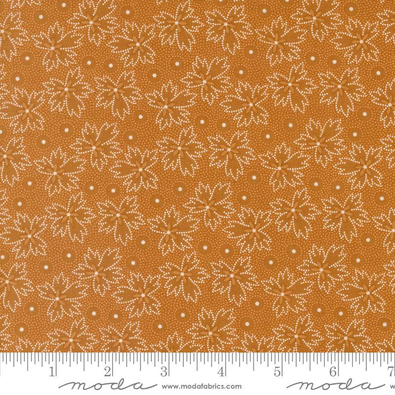 Denim and Daisies Prairie Nutmeg Yardage by Fig Tree for Moda Fabrics | 35385 15