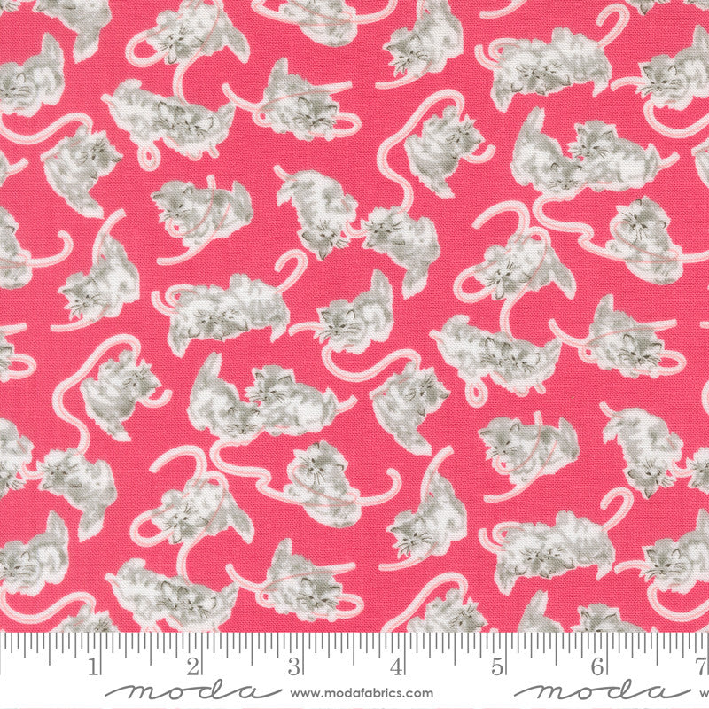 A Cat Named Stitch Georgie Rosie Yardage by Camille Roskelley for Moda Fabrics | 55341 18