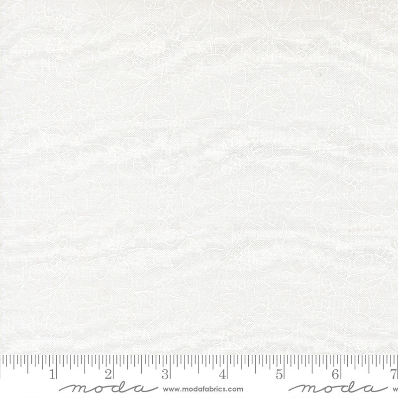 PRESALE Joysome Sunshine Sketch Cloud White Yardage by Corey Yoder for Moda Fabrics | 29253 11