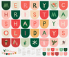 Tiny Christmas Garland Panel Snow by Lizzy House for Moda Fabrics | Panel Size 36" x 44" | 37138 11