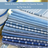 Denim & Daisies Wovens Fat Quarter Bundle Fig Tree Quilts for Moda Fabrics | Precut Bundle 15 SKUs