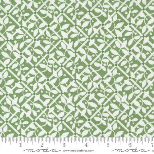 Shoreline Green Lattice Yardage by Camille Roskelley for Moda Fabrics |55303 15