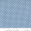 Nantucket Summer Smitten Dot Light Blue Yardage by Camille Roskelley for Moda Fabrics | 55264 14