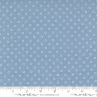 Nantucket Summer Smitten Dot Light Blue Yardage by Camille Roskelley for Moda Fabrics | 55264 14