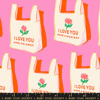 PRESALE Sparkle Mart Have A Nice Day Flamingo Yardage by Melody Miller for Ruby Star Society | RS0117 11
