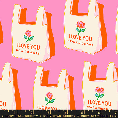 PRESALE Sparkle Mart Have A Nice Day Flamingo Yardage by Melody Miller for Ruby Star Society | RS0117 11