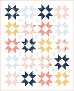 Stellar Flare Quilt Pattern by Fran Gulick of Cotton and Joy | Between the Pages | P173-STELLARFLARE