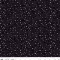 Black Tie Black Dots Yardage by Dani Mogstad for Riley Blake Designs |C13757 BLACK