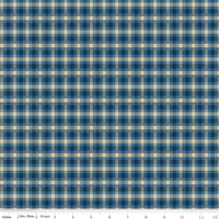 Plaid-Venture Club Scout Blue Yardage by The RBD Designers for Riley Blake Designs | C17042-BLUE