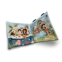 Created with Love Felt Panel by Jennifer Long of Sew a Story for Riley Blake Designs | Panel Size 36" x 69" | FT15979-PANEL