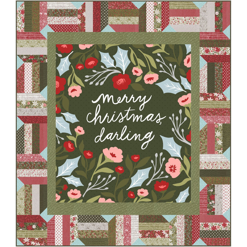 PRESALE Berry And Pine Packaged Panel by Lella Boutique for Moda Fabrics | Panel Size 72" x 58" | 5247 11P
