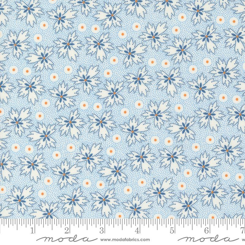 Denim and Daisies Prairie Stonewashed Yardage by Fig Tree for Moda Fabrics | 35385 11