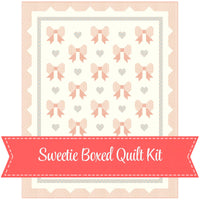 PRESALE Handmade Sweetness Sweetie Quilt Kit Boxed by Heather Briggs of My Sew Quilty Life for Moda Fabrics | KIT31790