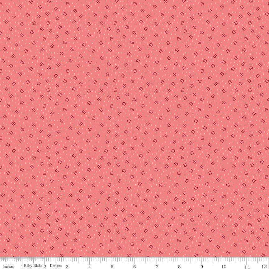 PRESALE Baked With Love Comfort Lipstick Yardage by Lori Holt of Bee in My Bonnet | C17785-LIPSTICK