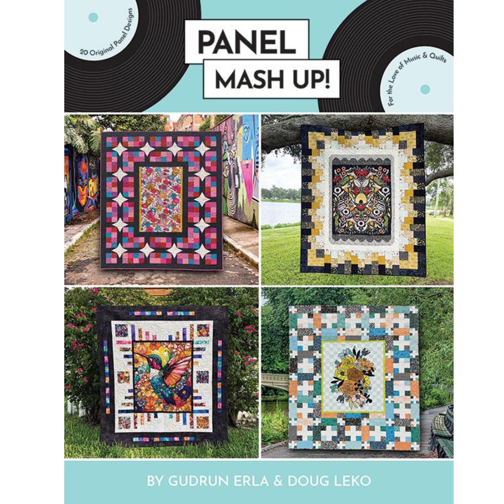 PRESALE Danger Zone Custom Quilt Kit With Holiday Cheer by Stacy Iest Hsu | Quilt Size 64” x 76 1/2” (Includes Quilt book)
