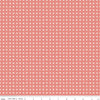 Ivy Reese Simple Gingham Coral Yardage by Deena Rutter for Riley Blake Designs | C16604-CORAL