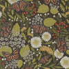 PRESALE Bee Garden Summer Butterfly Metallic Black by Gingiber for Moda Fabrics | 48412 21M