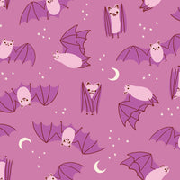 PRESALE Freaky Familiars Fat Bats Heliotrope Yardage by Ruby Star Society | RS5194 13
