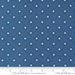 Grand Haven Star Check Nautical Blue Yardage by Minick & Simpson for Moda Fabrics | 14982 18