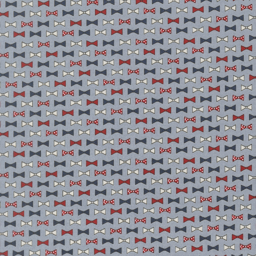 PRESALE Independence Day Bowties Splash Yardage by Sweetwater for Moda Fabrics | 55725 12