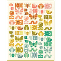 PRESALE Busy Backyard Quilt Kit Boxed With Popcorn by Elizabeth Hartman for Moda Fabrics | KIT51280