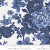PRESALE Blueprint Heirloom White Navy Yardage by Camille Roskelley for Moda Fabrics | 55330 26
