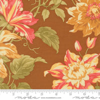 PRESALE Butternut and Sage Harvest Floral Cinnamon Yardage by Fig Tree & Co for Moda Fabrics | 35440 18