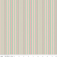 PRESALE Farmers Daughter Ticking Sage Yardage by Lori Holt of Bee in My Bonnet | C17178-SAGE