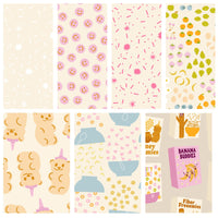 Egg and Friends Fat Quarter Bundle Low Volume by Kimberly Kight for Ruby Star Society | Custom Bundle | 7 FQs