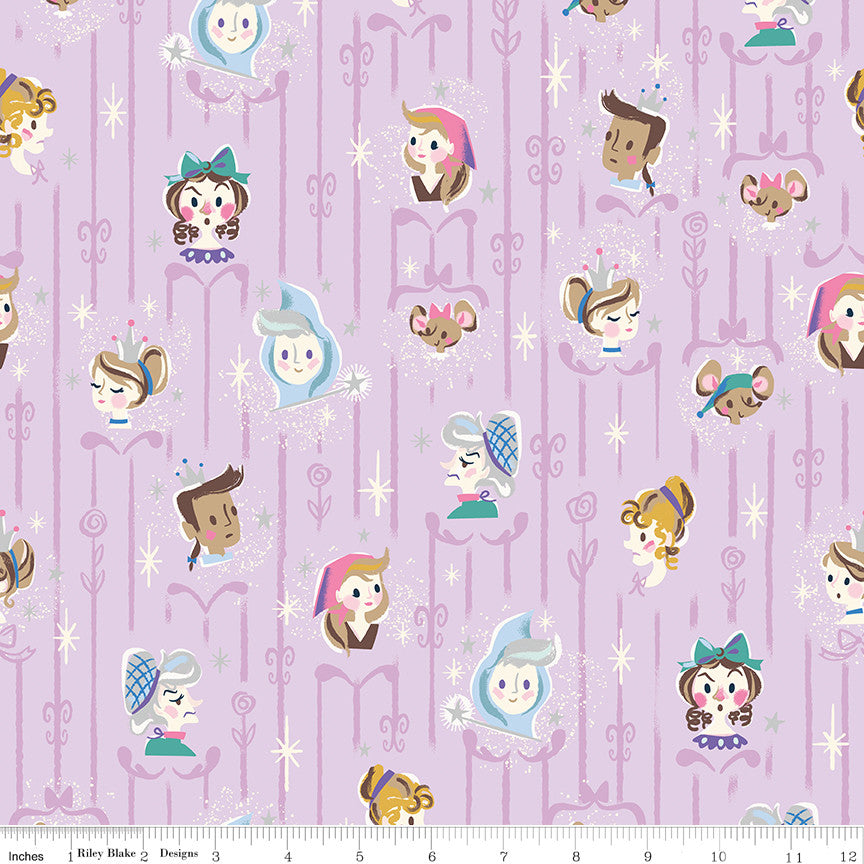 PRESALE Wishes Cast Vanity Sparkle Yardage by Jill Howarth for Riley Blake Designs | SC18071-VANITY