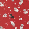 PRESALE Funny Valentine Kitty Rose Yardage by Lizzy House for Moda Fabrics | 37140 16