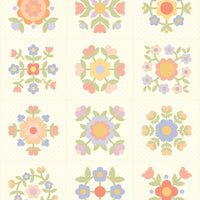 PRESALE Pastel Prairie Panel Porcelain by My Sew Quilty Life for Moda Fabrics | Panel Size 36" x 44" | 31771 11