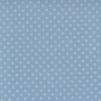 Nantucket Summer Smitten Dot Light Blue Yardage by Camille Roskelley for Moda Fabrics | 55264 14