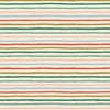 Rifle Paper Holiday Classics Multi Metallic Festive Stripe Yardage for Cotton and Steel | RP609-MU1M | REMNANT FAT QUARTER