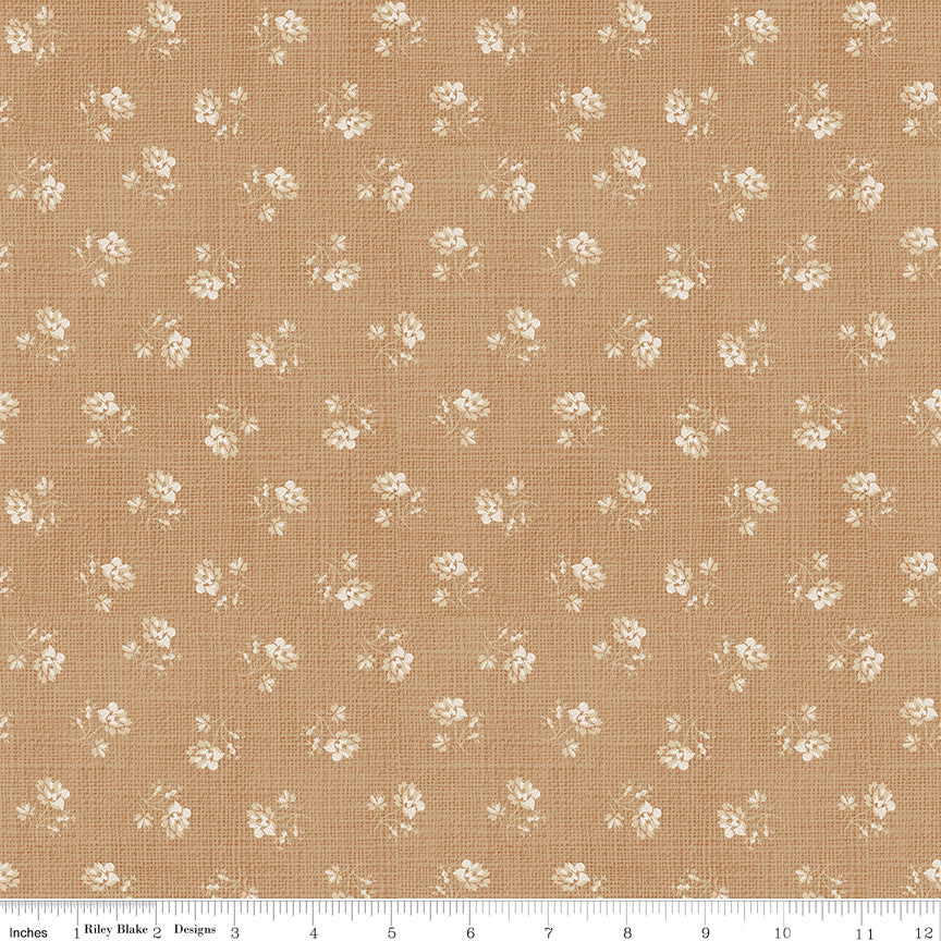PRESALE Baked With Love Heirloom Biscuit Yardage by Lori Holt of Bee in My Bonnet | C17790-BISCUIT