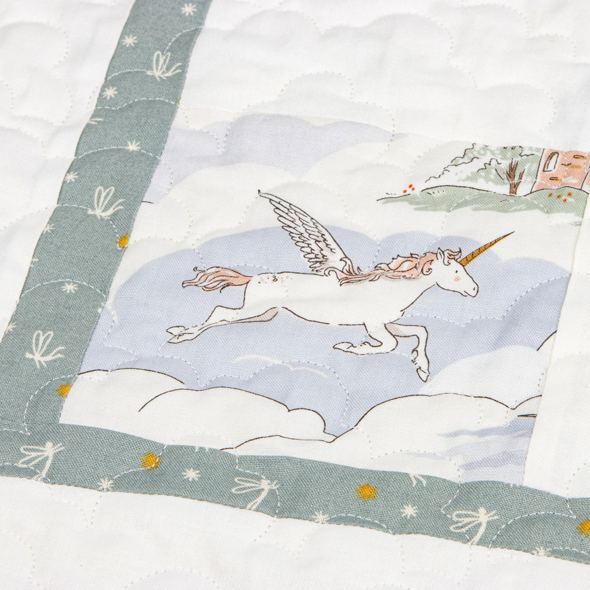 PRESALE Whimsical Parade Quilt Kit With Story Land by Sarah Jane for Riley Blake Designs |Quilt Size 51 1/2" x 65 1/2" | FREE PATTERN