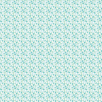 Whimsical Woodland Mini Florals Aqua Yardage by Tasha Noel for Riley Blake Designs | C17645-AQUA