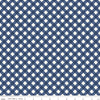 Freedom Garden Gingham Blue Yardage by My Mind's Eye for Riley Blake Designs | C15624-BLUE