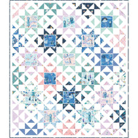 PRESALE Happy Vibes Quilt Kit | Wishes by Jill Howarth for Riley Blake Designs | Quilt Size 62 1/2" x 72 1/2"