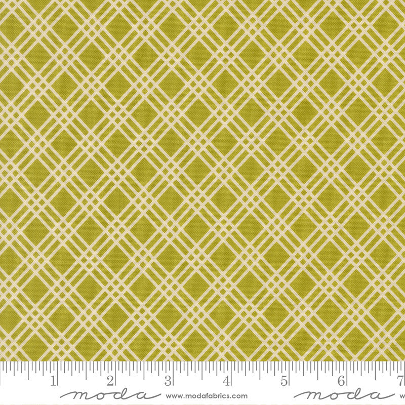 Happy Daze Grass Picnic Plaid Yardage by Chloe’s Closet for Moda Fabrics | 33847 16