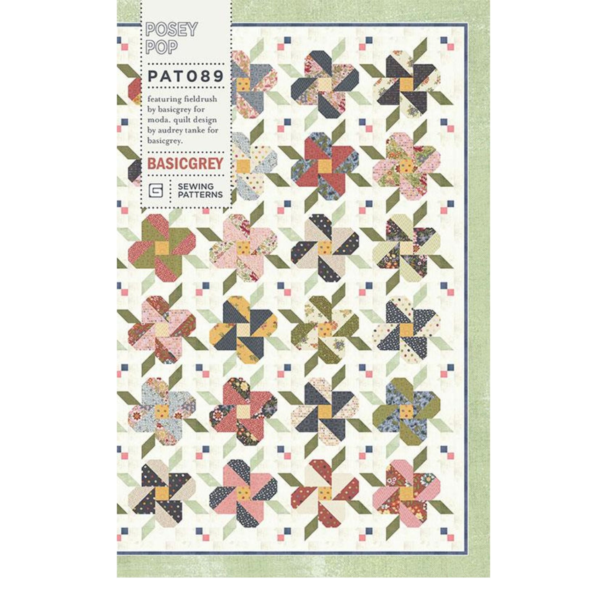 PRESALE Posey Pop Quilt Pattern by BasicGrey | BG PAT089