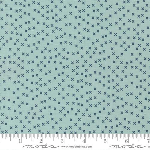 Vintage Aqua X Yardage by Sweetwater for Moda Fabrics | 55657 15 Quilting Cotton Cut Options