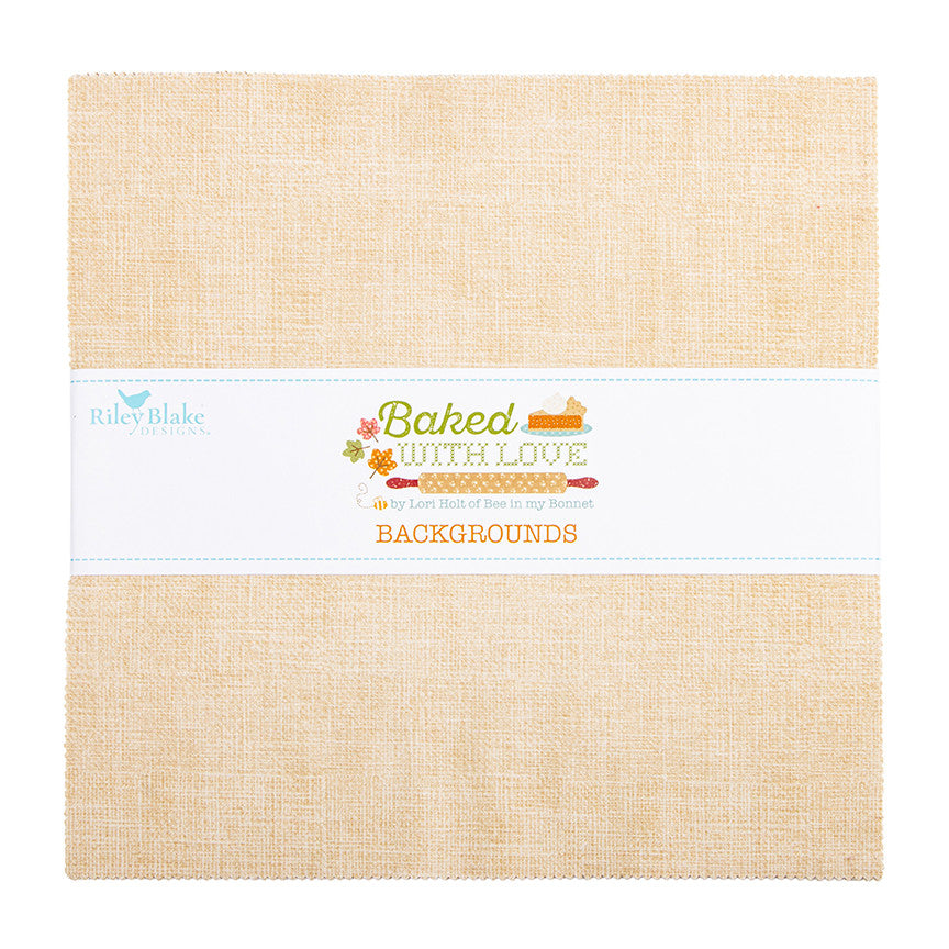 PRESALE Baked With Love Backgrounds 10" Stacker by Lori Holt of Bee in My Bonnet | 42 Pcs | 10-17780B-42