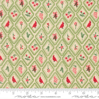 Holiday Cheer Christmas Charm Mistletoe Yardage by Stacy Iest Hsu for Moda Fabrics | 20974 13