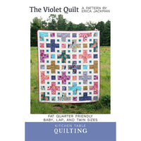 The Violet Quilt Custom Quilt Kit With Egg and Friends by Kimberly Kight for Ruby Star Society | Size 58" x 68"