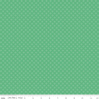 Whimsical Woodland Circle Dots Green Yardage by Tasha Noel for Riley Blake Designs | C17647-GREEN